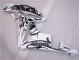 07-08 Schwarz Weiß Honda CBR600RR Motorrad Verkleidungen 07-08 Schwarz Weiß Honda CBR600RR Motorrad Verkleidungen