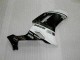 07-08 Schwarz Weiß Kawasaki ZX6R Motorrad Verkleidungen 07-08 Schwarz Weiß Kawasaki ZX6R Motorrad Verkleidungen