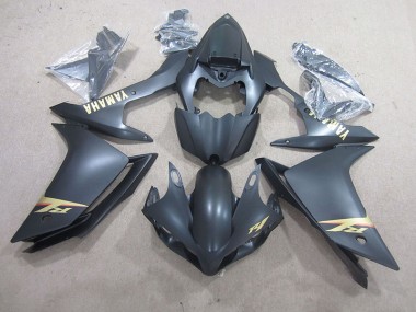 07-08 Schwarz und Gold Aufkleber Yamaha YZF R1 Motorrad Verkleidungen