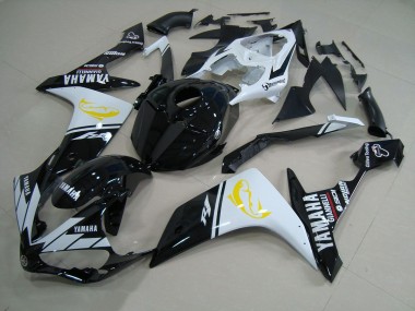 07-08 Schwarz weißer Dolphin Yamaha YZF R1 Motorrad Verkleidung