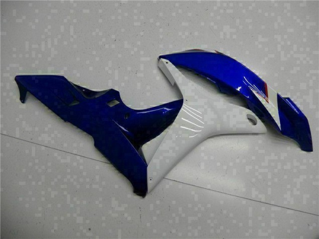 07-08 Weiß Blau Honda CBR600RR Motorrad Verkleidung 07-08 Weiß Blau Honda CBR600RR Motorrad Verkleidung