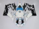 07-08 Weiß Blau Schwarz Honda CBR600RR Motorrad Verkleidung 07-08 Weiß Blau Schwarz Honda CBR600RR Motorrad Verkleidung