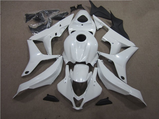 07-08 Weiß Honda CBR600RR Motorrad Verkleidung 07-08 Weiß Honda CBR600RR Motorrad Verkleidung
