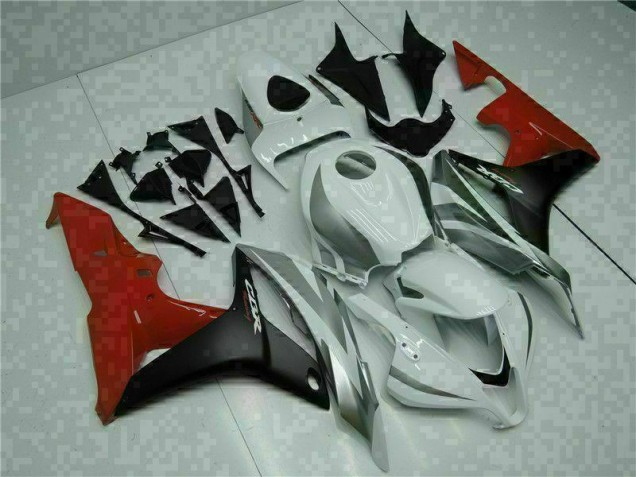 07-08 Weiß Schwarz Rot Honda CBR600RR Motorrad Vollverkleidung 07-08 Weiß Schwarz Rot Honda CBR600RR Motorrad Vollverkleidung