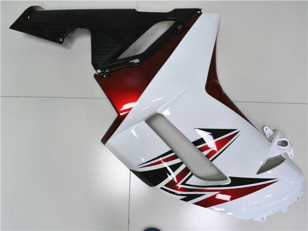 07-08 Weiß Schwarz Rot Kawasaki ZX6R Motorrad Verkleidung 07-08 Weiß Schwarz Rot Kawasaki ZX6R Motorrad Verkleidung