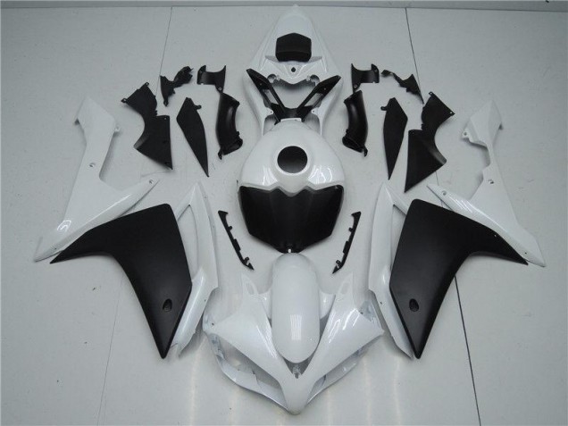 07-08 Weiß Schwarz Yamaha YZF R1 Motorrad Verkleidung
