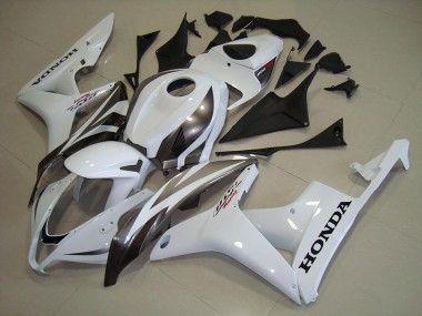 07-08 Weiß Silber Honda CBR600RR Motorrad Verkleidung