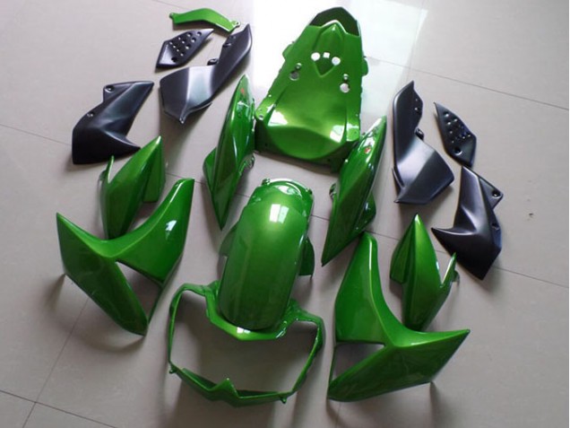 07-09 Grün Kawasaki Z1000 Motorrad Verkleidungen 07-09 Grün Kawasaki Z1000 Motorrad Verkleidungen