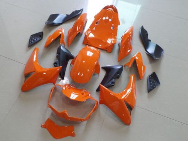 07-09 Orange Kawasaki Z1000 Motorrad Verkleidung