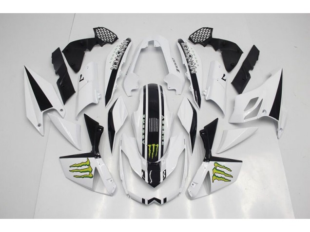 07-09 Weiß Kawasaki Z1000 Motorrad Verkleidungen 07-09 Weiß Kawasaki Z1000 Motorrad Verkleidungen