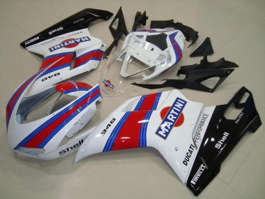 07-14 Martini Ducati 848 1098 1198 Motorrad Verkleidung
