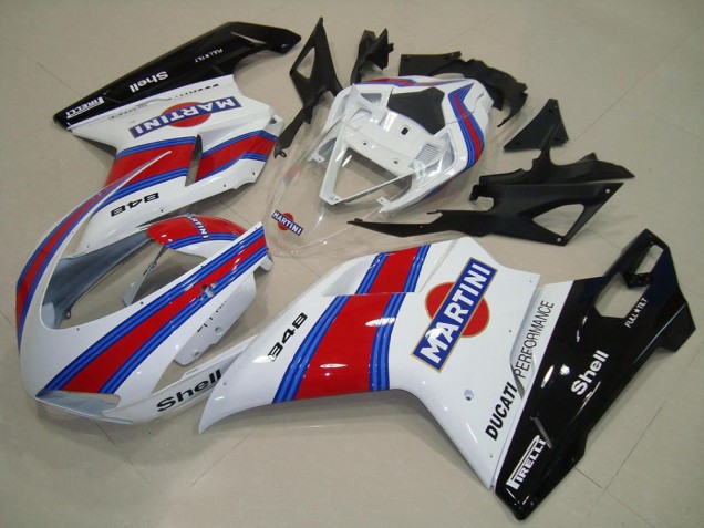 07-14 Martini Ducati 848 1098 1198 Motorrad Verkleidung 07-14 Martini Ducati 848 1098 1198 Motorrad Verkleidung