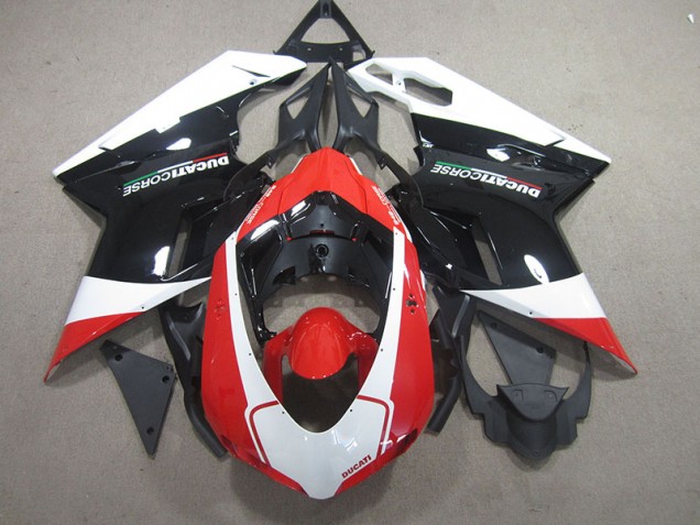 07-14 Schwarz Rote Weiß Ducati 848 Motorrad Verkleidung 07-14 Schwarz Rote Weiß Ducati 848 Motorrad Verkleidung
