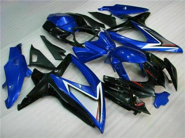 08-10 Blau Schwarz Suzuki GSXR 600/750 Motorrad Verkleidungen 08-10 Blau Schwarz Suzuki GSXR 600/750 Motorrad Verkleidungen