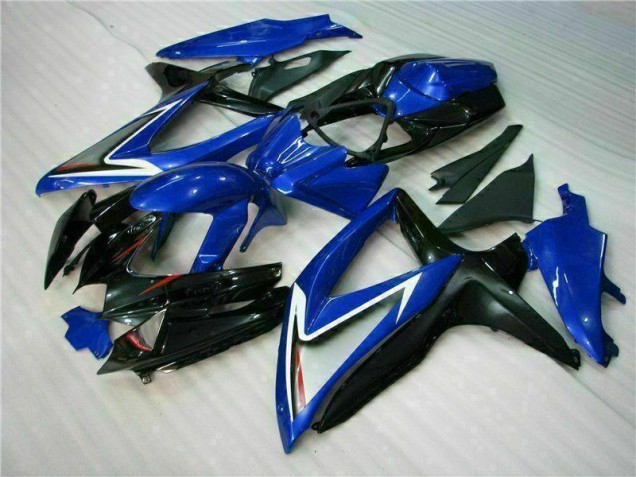 08-10 Blau Schwarz Suzuki GSXR 600/750 Motorrad Vollverkleidung 08-10 Blau Schwarz Suzuki GSXR 600/750 Motorrad Vollverkleidung