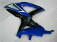 08-10 Blau Schwarz Suzuki GSXR 600/750 Motorrad Vollverkleidung 08-10 Blau Schwarz Suzuki GSXR 600/750 Motorrad Vollverkleidung