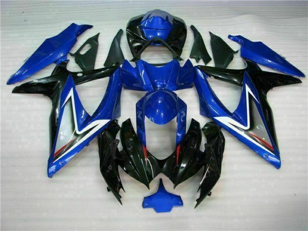 08-10 Blau Schwarz Suzuki GSXR 600/750 Motorrad Vollverkleidung 08-10 Blau Schwarz Suzuki GSXR 600/750 Motorrad Vollverkleidung