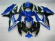 08-10 Blau Schwarz Suzuki GSXR 600/750 Motorrad Vollverkleidung 08-10 Blau Schwarz Suzuki GSXR 600/750 Motorrad Vollverkleidung