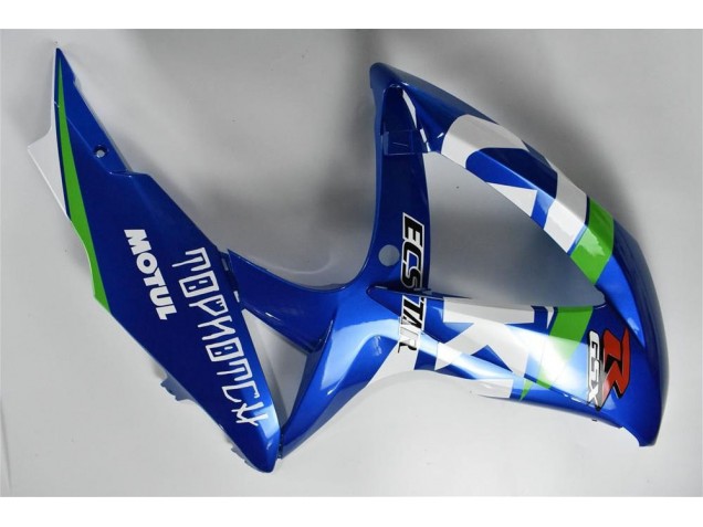 08-10 Blau Weiß Grün Suzuki GSXR 600/750 Motorrad Verkleidung 08-10 Blau Weiß Grün Suzuki GSXR 600/750 Motorrad Verkleidung
