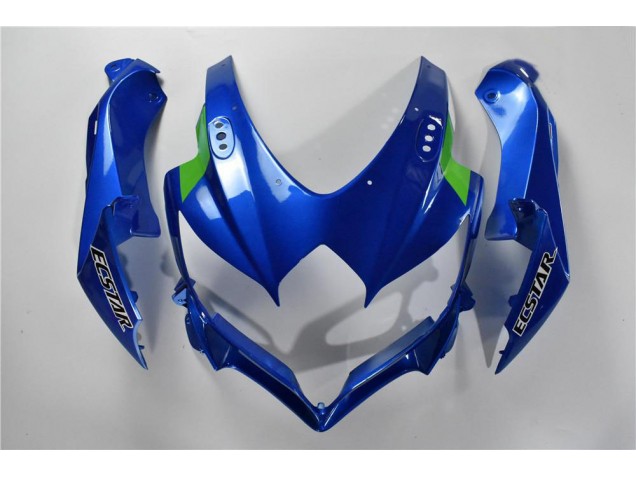 08-10 Blau Weiß Grün Suzuki GSXR 600/750 Motorrad Verkleidung 08-10 Blau Weiß Grün Suzuki GSXR 600/750 Motorrad Verkleidung