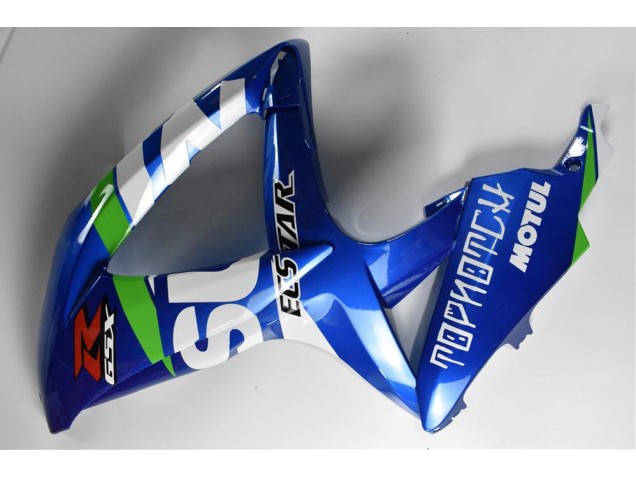08-10 Blau Weiß Grün Suzuki GSXR 600/750 Motorrad Verkleidung 08-10 Blau Weiß Grün Suzuki GSXR 600/750 Motorrad Verkleidung