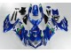 08-10 Blau Weiß Grün Suzuki GSXR 600/750 Motorrad Verkleidung 08-10 Blau Weiß Grün Suzuki GSXR 600/750 Motorrad Verkleidung