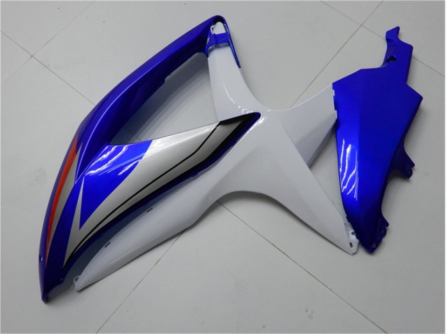 08-10 Blau Weiß Suzuki GSXR 600/750 Motorrad Verkleidung Komplett Sets 08-10 Blau Weiß Suzuki GSXR 600/750 Motorrad Verkleidung Komplett Sets