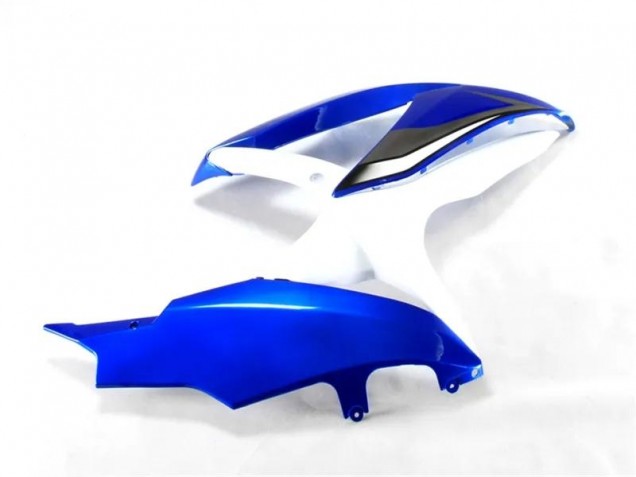 08-10 Blau Weiß Suzuki GSXR 600/750 Motorrad Verkleidung & Plastik 08-10 Blau Weiß Suzuki GSXR 600/750 Motorrad Verkleidung & Plastik