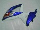 08-10 Blau Weiß Suzuki GSXR 600/750 Motorrad Vollverkleidung & Plastik 08-10 Blau Weiß Suzuki GSXR 600/750 Motorrad Vollverkleidung & Plastik