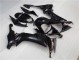 08-10 Glänzend Schwarz Kawasaki ZX10R Motorrad Verkleidungen 08-10 Glänzend Schwarz Kawasaki ZX10R Motorrad Verkleidungen