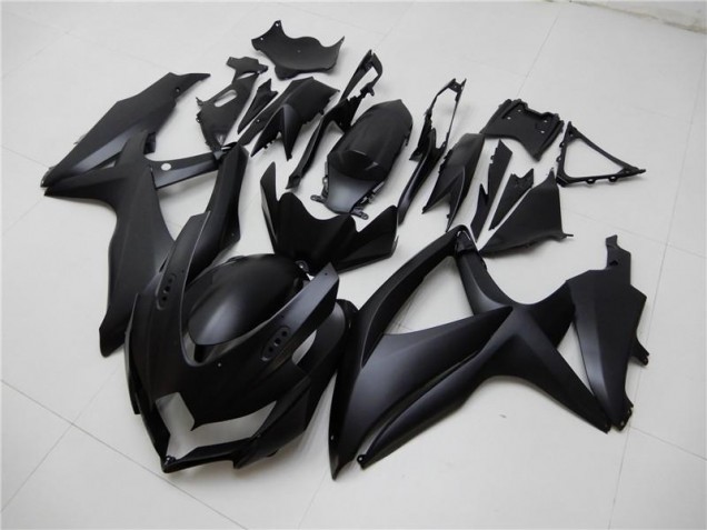 08-10 Matt Schwarz Suzuki GSXR 600/750 Motorrad Verkleidung 08-10 Matt Schwarz Suzuki GSXR 600/750 Motorrad Verkleidung