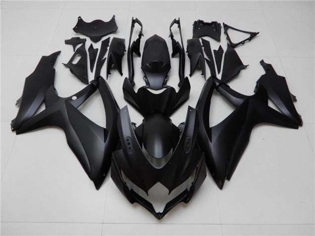 08-10 Matt Schwarz Suzuki GSXR 600/750 Motorrad Verkleidung 08-10 Matt Schwarz Suzuki GSXR 600/750 Motorrad Verkleidung