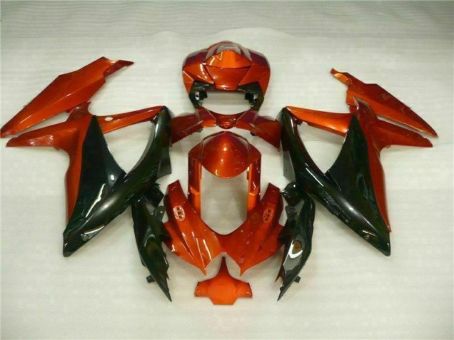 08-10 Rot Schwarz Suzuki GSXR 600/750 Motorrad Verkleidungen 08-10 Rot Schwarz Suzuki GSXR 600/750 Motorrad Verkleidungen