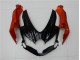 08-10 Schwarz Orange Grau Suzuki GSXR 600/750 Motorrad Verkleidung 08-10 Schwarz Orange Grau Suzuki GSXR 600/750 Motorrad Verkleidung