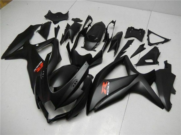 08-10 Schwarz Suzuki GSXR 600/750 Motorrad Vollverkleidung 08-10 Schwarz Suzuki GSXR 600/750 Motorrad Vollverkleidung