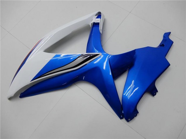 08-10 Weiß Blau Suzuki GSXR 600/750 Motorrad Verkleidungen