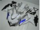 08-10 Weiß Silber Blau Suzuki GSXR 600/750 Motorrad Verkleidung 08-10 Weiß Silber Blau Suzuki GSXR 600/750 Motorrad Verkleidung