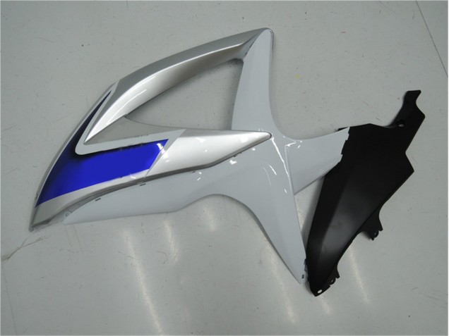 08-10 Weiß Silber Blau Suzuki GSXR 600/750 Motorrad Verkleidung 08-10 Weiß Silber Blau Suzuki GSXR 600/750 Motorrad Verkleidung