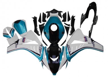 08-11 Blau Weiß Schwarz Honda CBR1000RR Motorrad Verkleidung