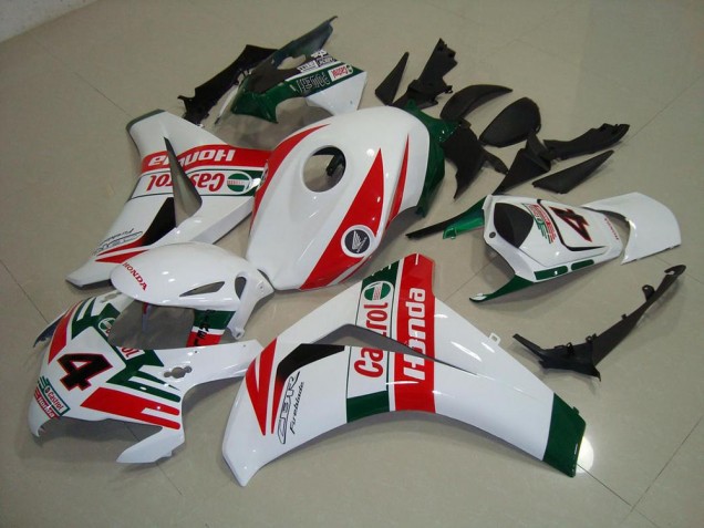 08-11 Castrol Dunkel Grün Honda CBR1000RR Motorrad Verkleidung