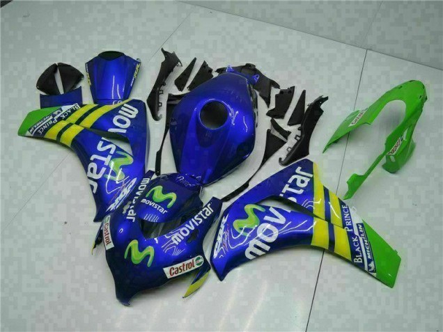 08-11 Grün Blau Honda CBR1000RR Motorrad Verkleidung 08-11 Grün Blau Honda CBR1000RR Motorrad Verkleidung
