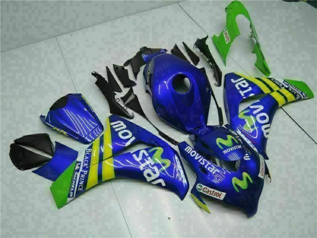 08-11 Grün Blau Honda CBR1000RR Motorrad Verkleidung 08-11 Grün Blau Honda CBR1000RR Motorrad Verkleidung