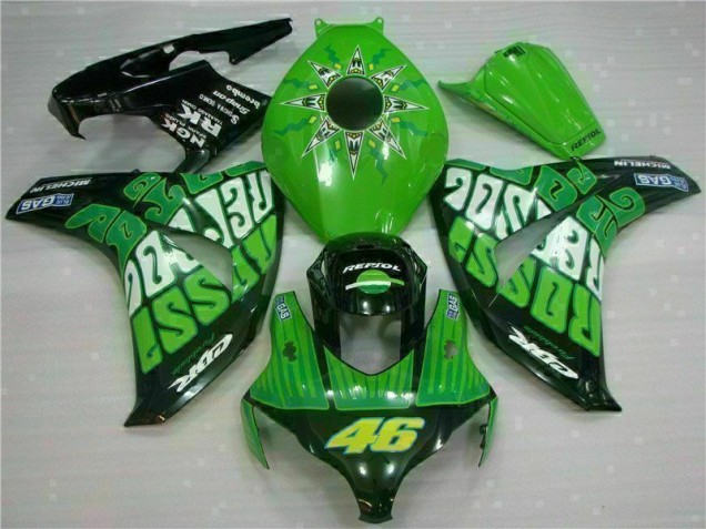 08-11 Grün Honda CBR1000RR Motorrad Verkleidung 08-11 Grün Honda CBR1000RR Motorrad Verkleidung