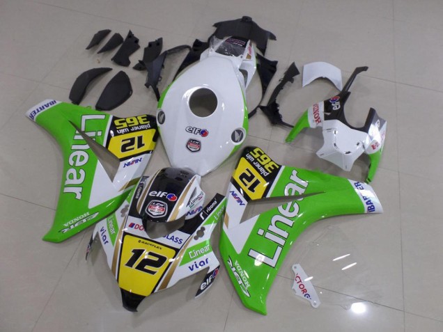08-11 Grün Linear 12 Honda CBR1000RR Motorrad Verkleidung 08-11 Grün Linear 12 Honda CBR1000RR Motorrad Verkleidung