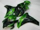 08-11 Grün Schwarz Honda CBR1000RR Motorrad Verkleidung