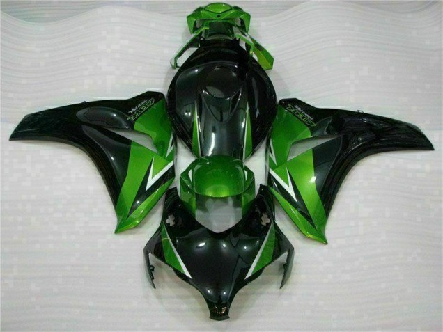 08-11 Grün Schwarz Honda CBR1000RR Motorrad Verkleidung