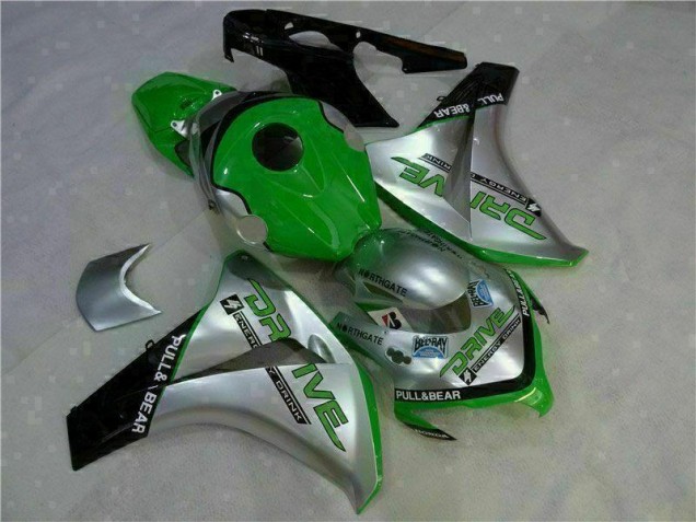 08-11 Grün Silber Honda CBR1000RR Motorrad Verkleidung 08-11 Grün Silber Honda CBR1000RR Motorrad Verkleidung