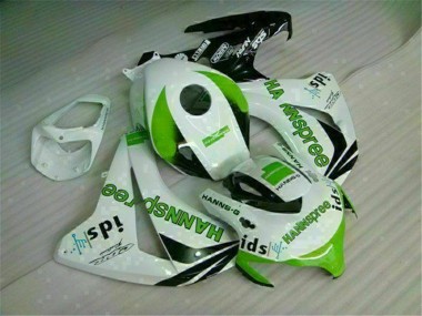 08-11 Grün Weiß Honda CBR1000RR Motorrad Verkleidung
