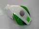 08-11 Grün Weiß Honda CBR1000RR Motorrad Vollverkleidung