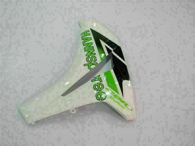 08-11 Grün Weiß Honda CBR1000RR Motorrad Vollverkleidung